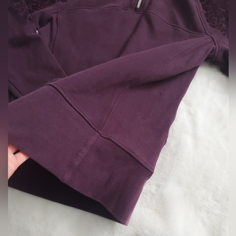 Lululemon Purple Sweatshirt - Size 10 - Picture 6 of 15